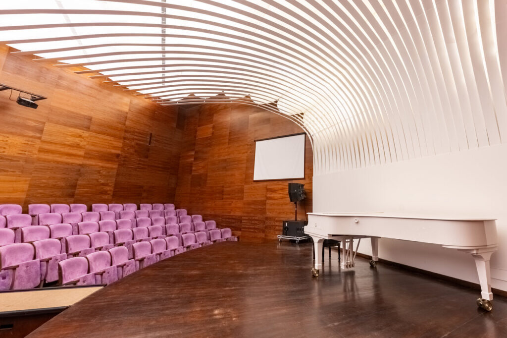 zdjęcie sali kameralnej Filharmonii Podkarpackiej