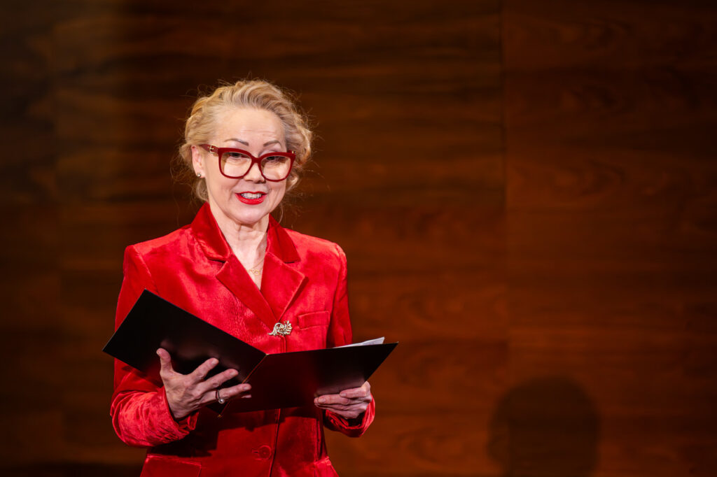 Mariola Łabno - Flaumenhaft w czasie koncertu kameralnego