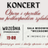 grafika promująca koncert