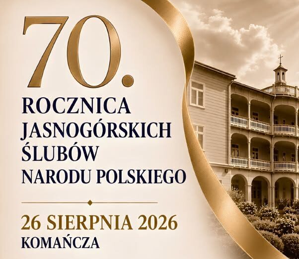 Plakat dotyczący koncertu w Komańczy